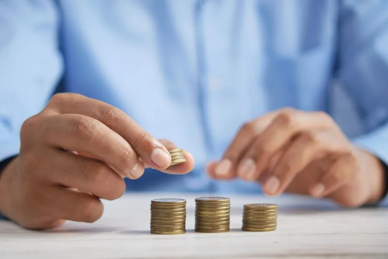 Graphique de croissance d'une épargne mensuelle de 100 euros sur 30 ans via DCA